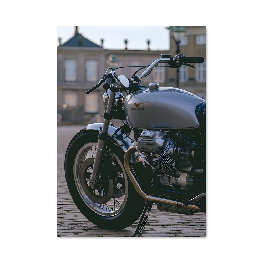 Poster Élégant Moto Guzzi